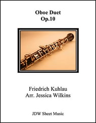 ***ORDER DIRECT FROM PUB***Duet, No. 10 Oboe Duet cover